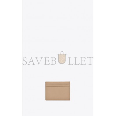 YSL TINY CASSANDRE CARD CASE IN GRAINED LEATHER 63526215B0W2721 (10.5*7.5*0.5cm)