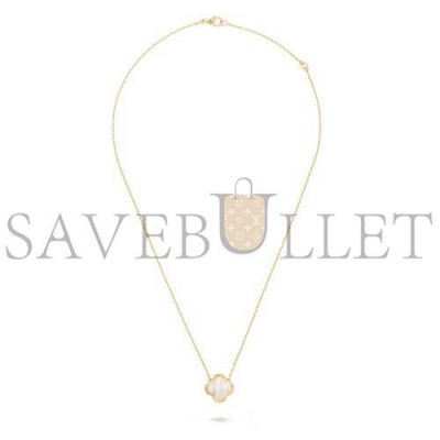 VAN CLEEF ARPELS PURE ALHAMBRA PENDANT - YELLOW GOLD, MOTHER-OF-PEARL  VCARA39700