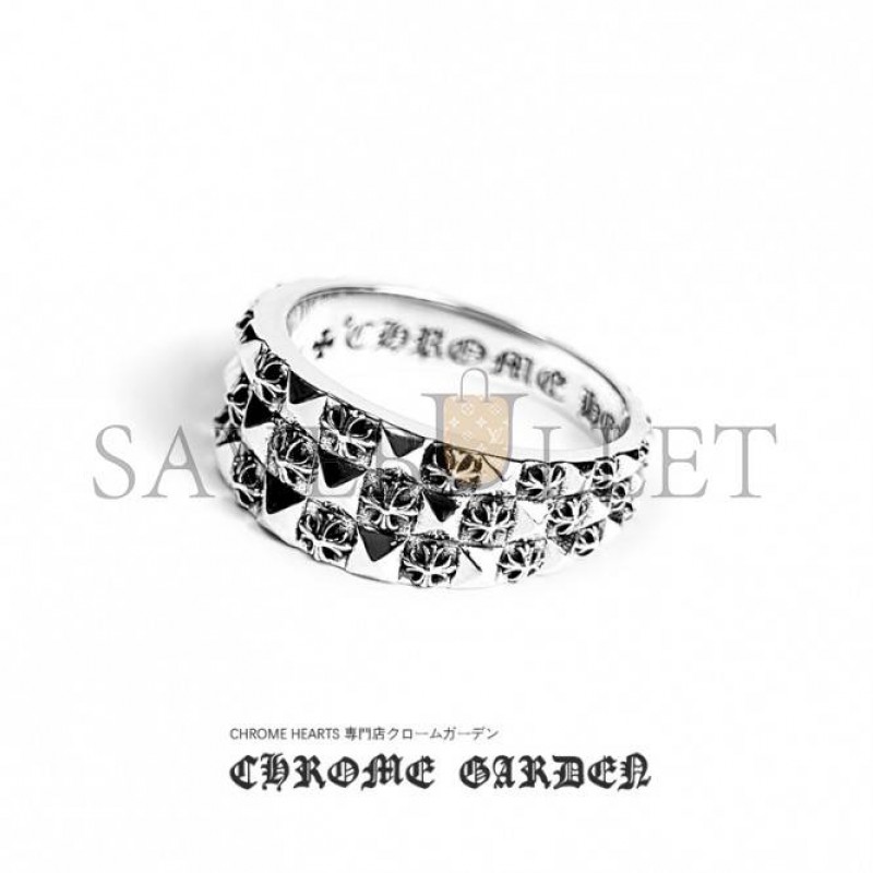CHROME HEARTS MULTI CH PLUS STACK RING
