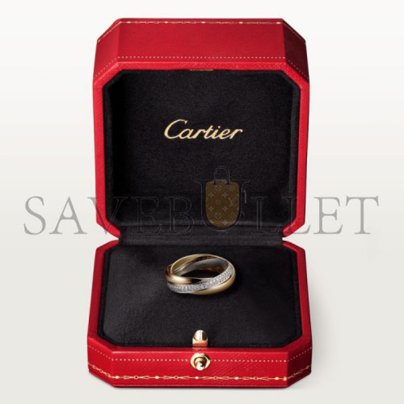 CARTIER TRINITY RING, SMALL MODEL B4086000