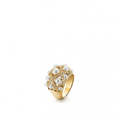 Chanel Perles Matelassé ring - Ref. J2659