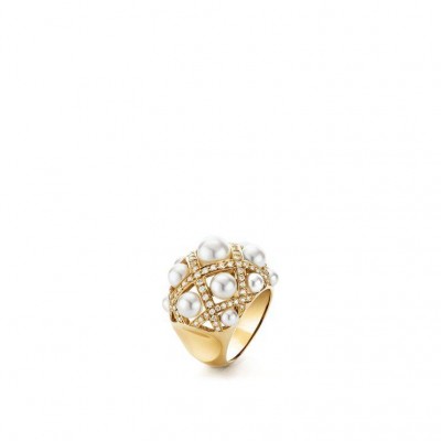 Chanel Perles Matelassé ring - Ref. J2661