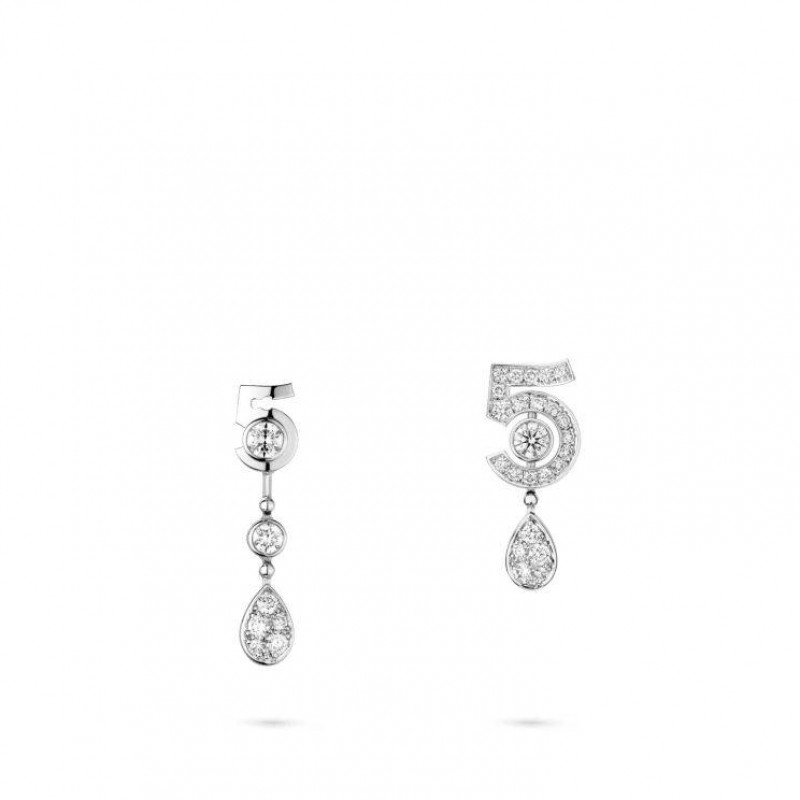 Chanel Eternal N°5 transformable earrings - Ref. J11992