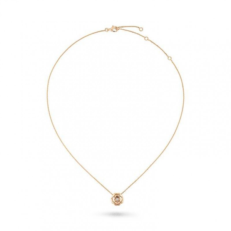 Chanel Extrait de Camélia necklace - Ref. J11660