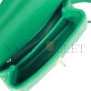 CHANEL SMALL COCO HANDLE FLAP BAG GREEN CAVIAR LIGHT GOLD HARDWARE (23*15*10cm)