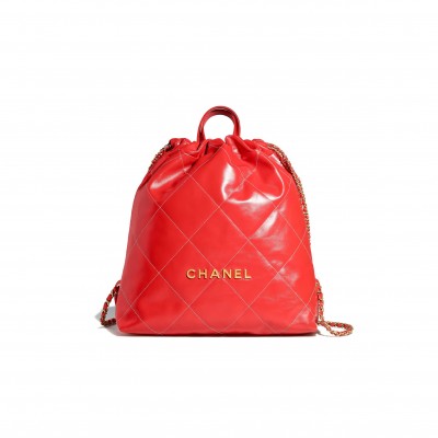 CHANEL LARGE BACK PACK CHANEL 22 AS3313 B09981 NM243 (51*40*9cm)