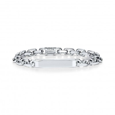 TIFFANY 1837® MAKERS I.D. CHAIN BRACELET IN STERLING SILVER