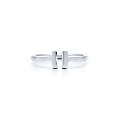 TIFFANY T WIRE RING IN 18K WHITE GOLD