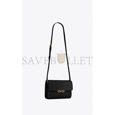 YSL LE MAILLON SATCHEL IN SMOOTH LEATHER 6497952R20W1000 (24*14.5*3.5cm)