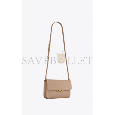 YSL LE MAILLON SATCHEL IN SMOOTH LEATHER 6497952R20W2721 (24*14*6.5cm)