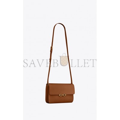 YSL LE MAILLON SATCHEL IN SMOOTH LEATHER 6497952R20W6309 (24*14.5*3.5cm)