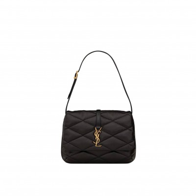 YSL LE 57 HOBO BAG IN QUILTED LAMBSKIN 698567AAAO01000 (24*18*5.5cm)