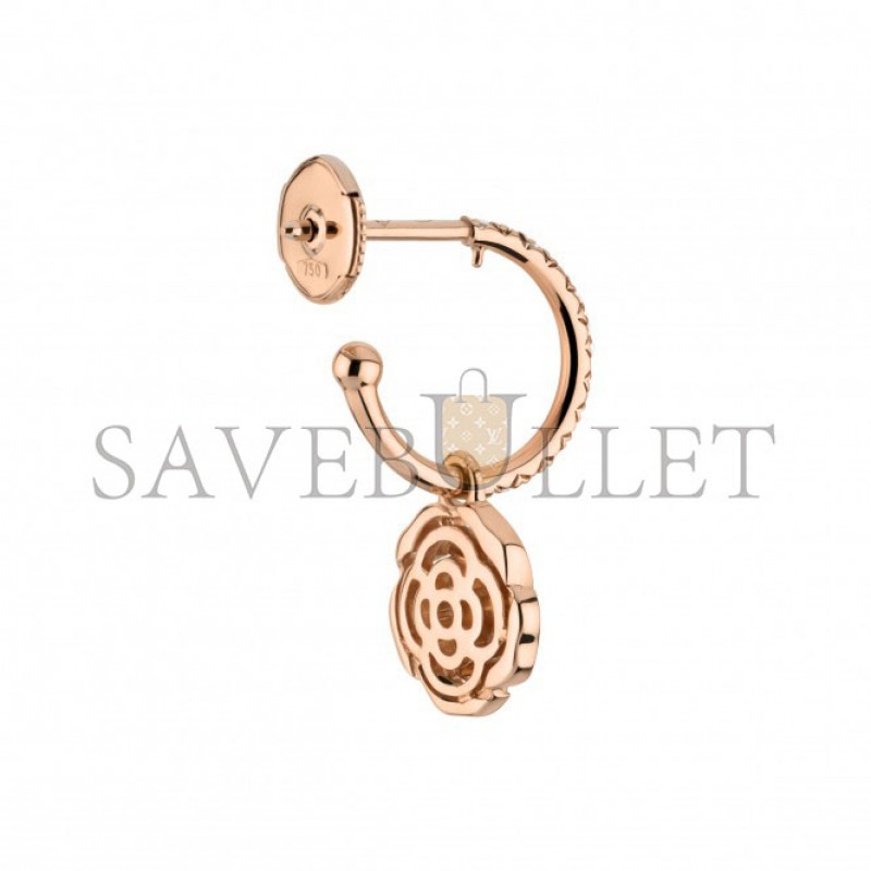 Chanel Extrait de Camélia earrings - Ref. J11659